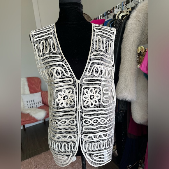 Silk Vintage Vest - Picture 1 of 3